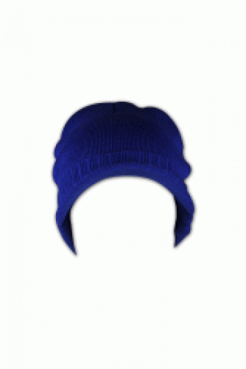 Beanie010：粗線折邊冷帽