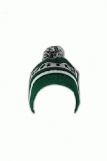 Beanie011：字母提花冷帽 訂造 可愛毛球冷帽款式設計